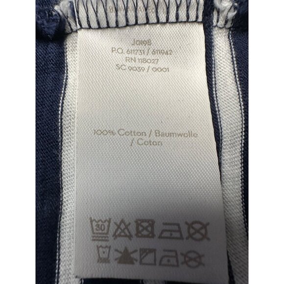 Boden Blue 100% Cotton Stripe Leah Jersey T-Shirt‎ Dress Size 6 Preppy Old Money - Picture 5 of 8